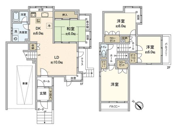 間取図(平面図)