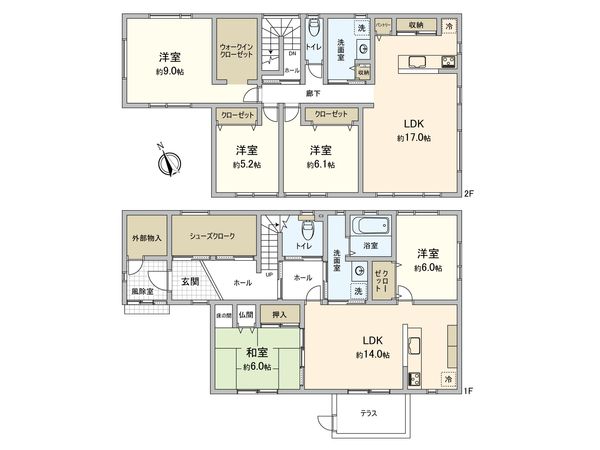 間取図(平面図)