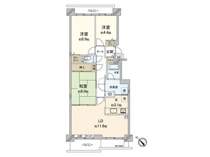 間取図(平面図)