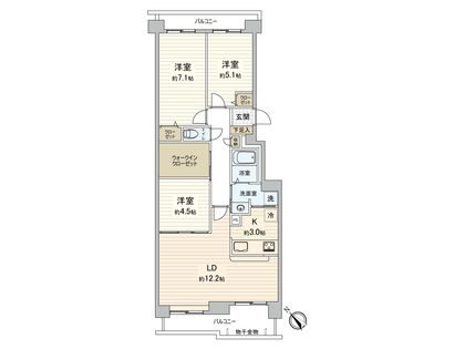 間取図(平面図)