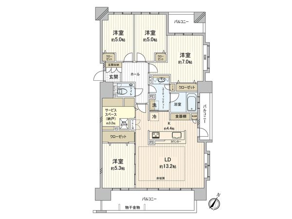 間取図(平面図)