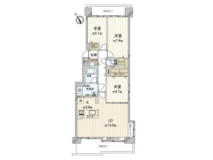 間取図(平面図) 間取図(平面図)