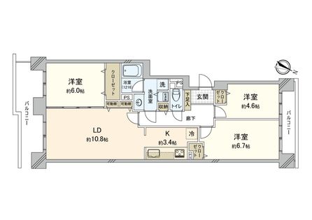間取図(平面図)