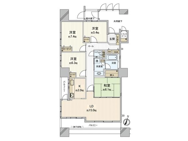 間取図(平面図)