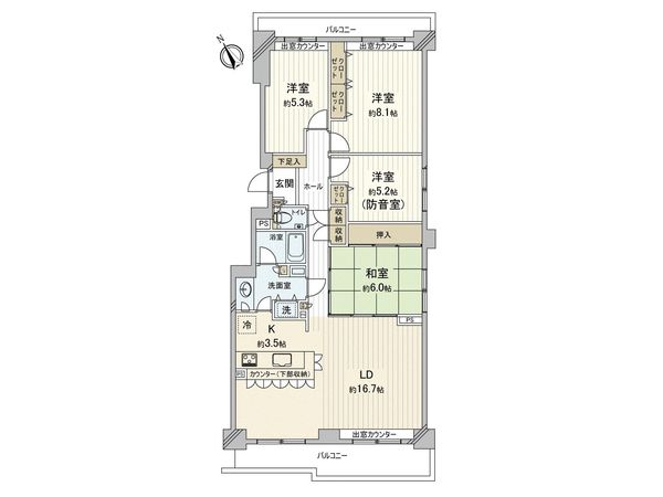 シティアベニュー セカンドコート 間取図(平面図) シティアベニュー セカンドコート 間取図(平面図)