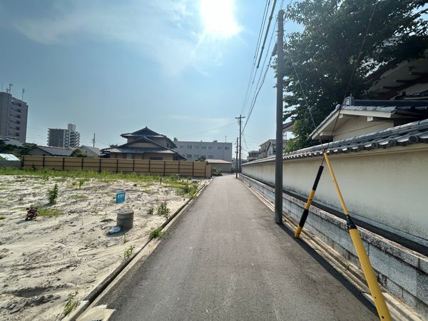 中村区城屋敷町3丁目 4号地 前面道路含む外観 中村区城屋敷町3丁目 4号地 前面道路含む外観
