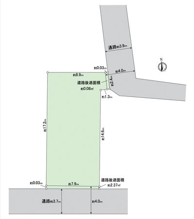 北区楠味鋺4丁目 土地 その他