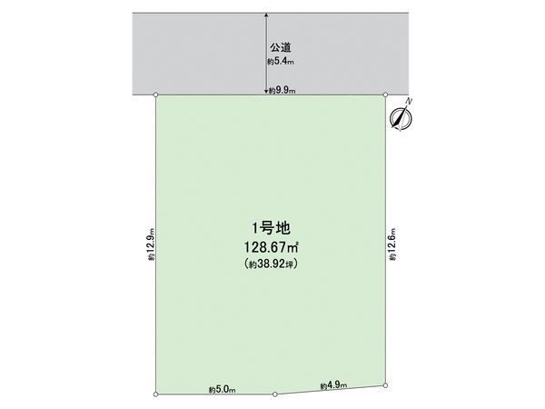 中村区長戸井町2丁目 土地 区画図 区画図
