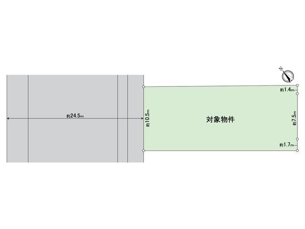 中村区鳥居通2丁目 土地 区画図 区画図