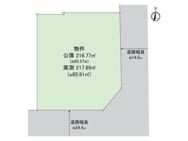 中村区太閤通6丁目 土地 区画図 区画図