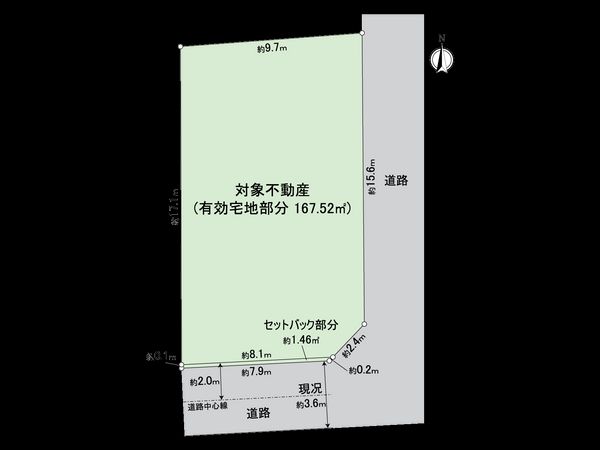 西区名西2丁目 土地 区画図