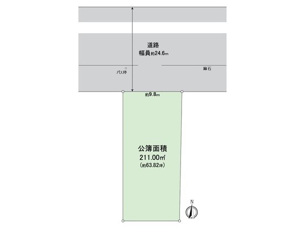 中村区本陣通5丁目 土地 区画図