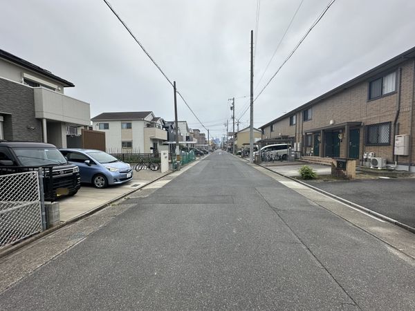 中村区稲上町2丁目 2号地 前面道路含む外観 中村区稲上町2丁目 2号地 前面道路含む外観