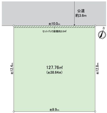 中村区京田町3丁目 土地 区画図 中村区京田町3丁目 土地 区画図