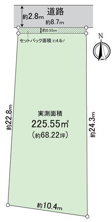 中村区中村町5丁目 土地 区画図 中村区中村町5丁目 土地 区画図