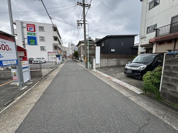 西区栄生3丁目 土地 前面道路含む外観