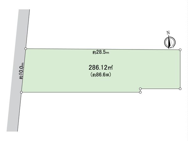 中村区城屋敷町2丁目 土地 区画図 中村区城屋敷町2丁目 土地 区画図