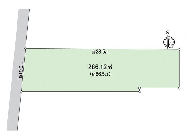 中村区城屋敷町2丁目 土地 区画図 中村区城屋敷町2丁目 土地 区画図
