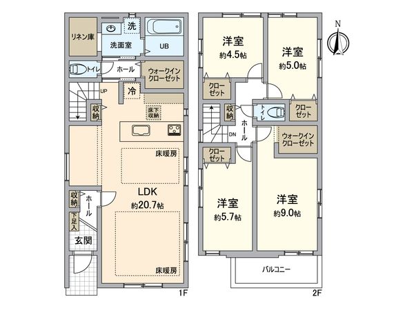 間取図(平面図)