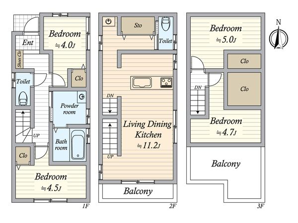 間取図(平面図)