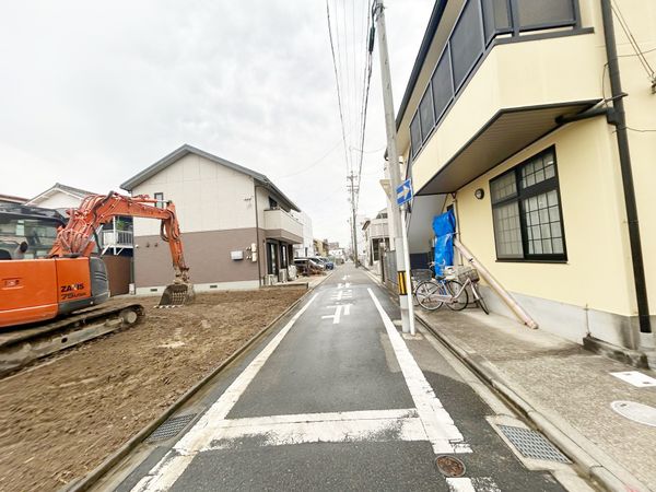 中村区高道町6丁目 新築戸建 前面道路含む外観 前面道路含む外観