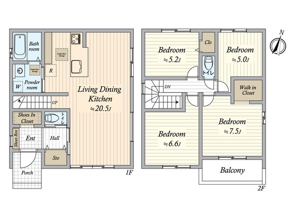 間取図(平面図)