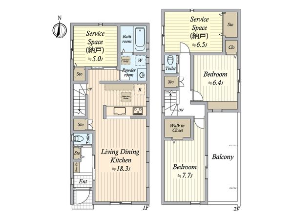 間取図(平面図)