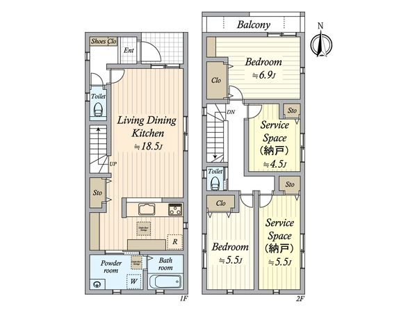 間取図(平面図)