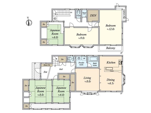 清須市清洲4丁目 間取図(平面図) 間取図(平面図)