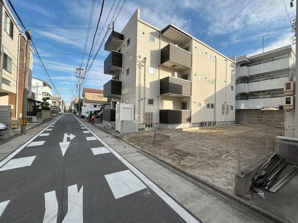 中村区元中村町3丁目 新築戸建 前面道路含む外観 前面道路含む外観