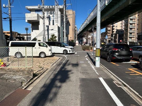 西区浄心1丁目 新築戸建 前面道路含む外観