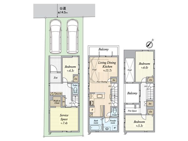 中村区諏訪町3丁目 新築戸建