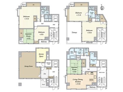 西区城西5丁目 戸建 間取図(平面図)