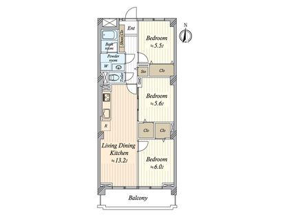 間取図(平面図)