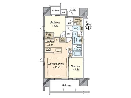 間取図(平面図)