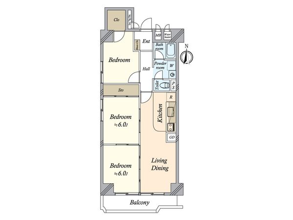 間取図(平面図)