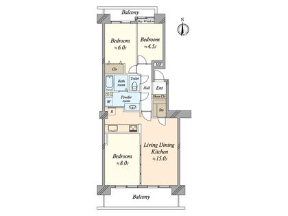 間取図(平面図)
