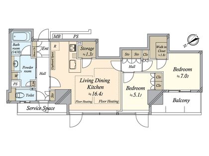 間取図(平面図)
