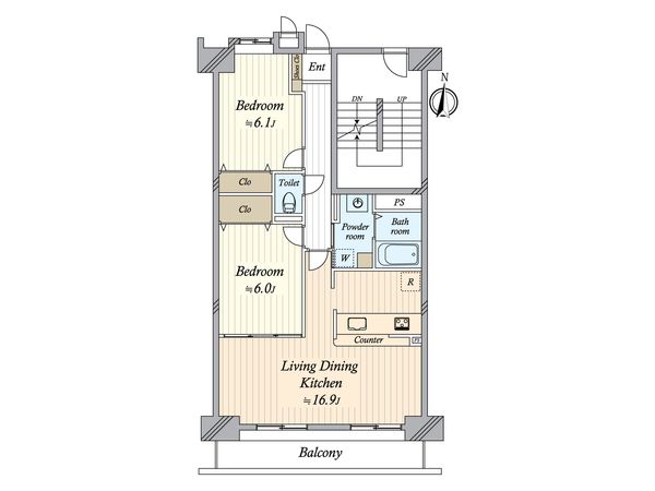 シャトレ愛松名駅南 間取図(平面図) シャトレ愛松名駅南 間取図(平面図)