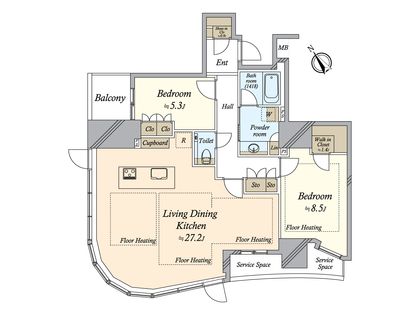 間取図(平面図)