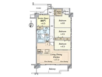 間取図(平面図)