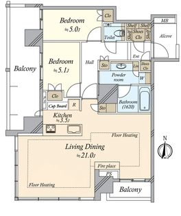 間取図(平面図)
