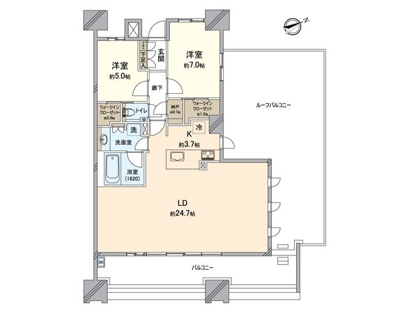 ザ・パークハウス名古屋 間取図(平面図)