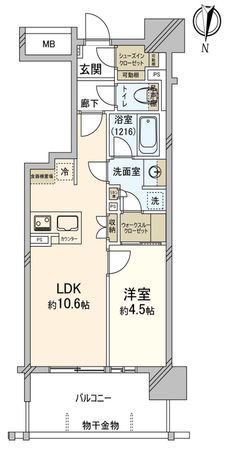オープンレジデンシア名駅南グランアート 間取図(平面図) オープンレジデンシア名駅南グランアート 間取図(平面図)
