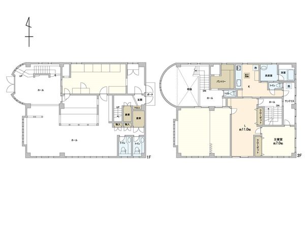 春日井市高山町3丁目 戸建 間取図(平面図) 春日井市高山町3丁目 戸建 間取図(平面図)