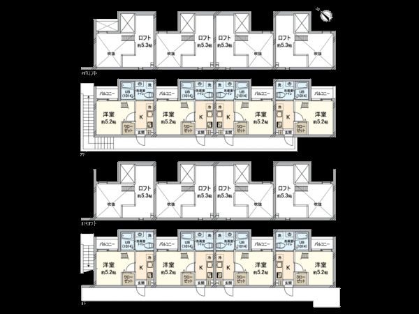 中村区塩池町2丁目 間取図(平面図)
