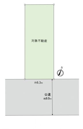 天白区海老山町 土地 区画図