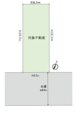 天白区海老山町 土地 区画図 天白区海老山町 土地 区画図