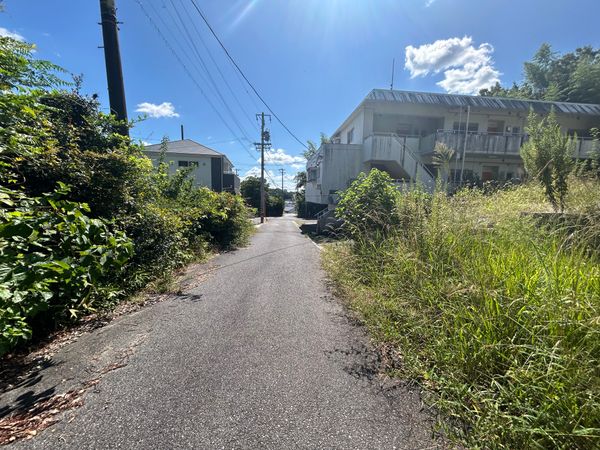 前面道路含む外観