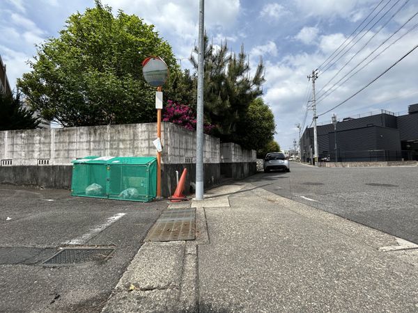天白区植田西三丁目 土地 前面道路含む外観